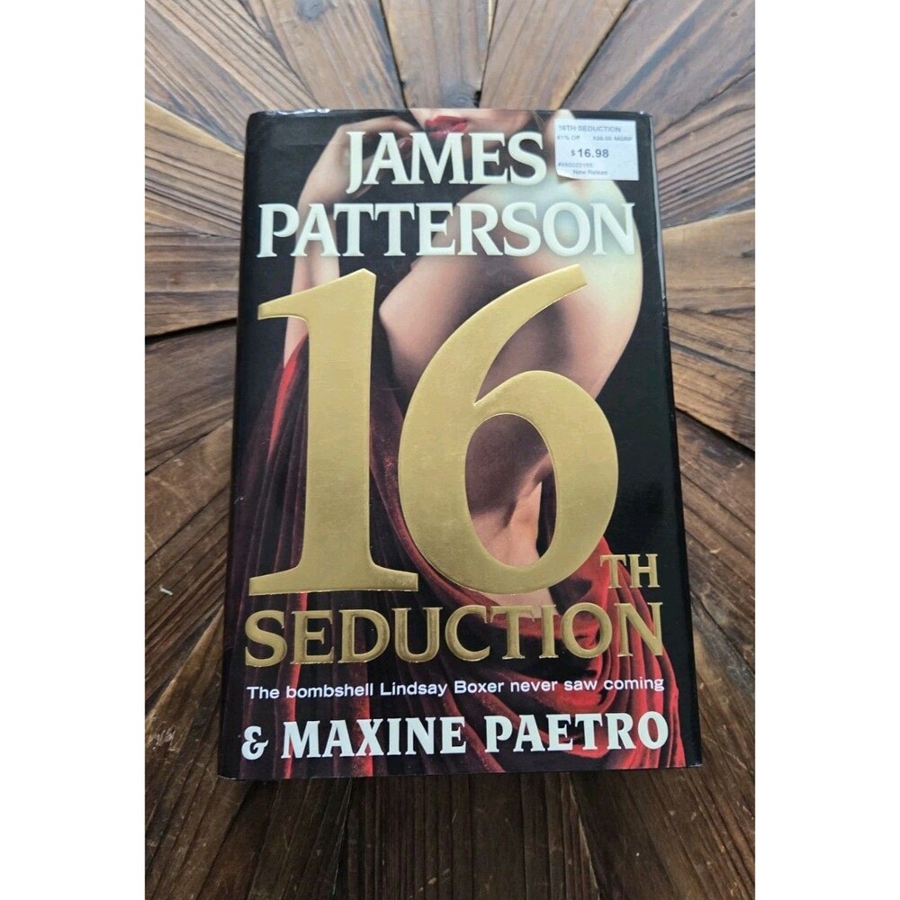 James Patterson & Maxine Paetro 16th Seduction Women's Murder Club HC 2017 DJ